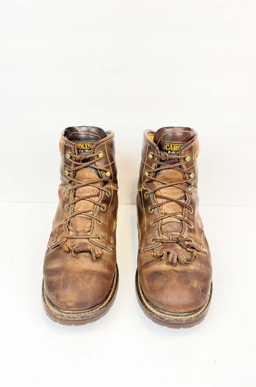 Carolina Men's CA7028 28 Series 6" Waterproof Work Boots Brown Size 10 2E